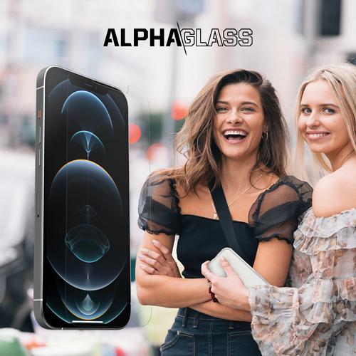 Actual product image OtterBox Alpha Glass (1 Piece, Apple iPhone 12, Realme 12 Pro+)