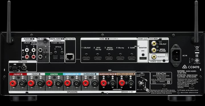 Produktbild Denon Avr-X1200w (7.2 Kanal, FM)
