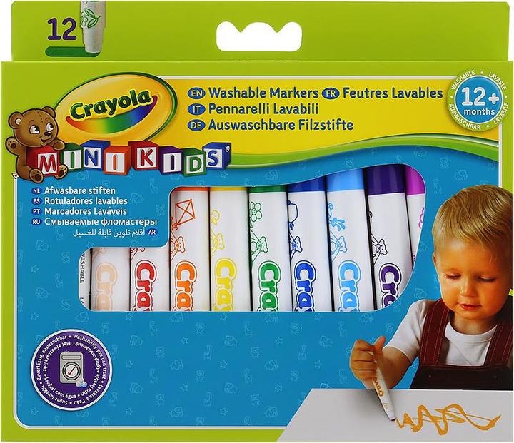 Produktbild Crayola Erste Filzstifte (Mehrfarbig, Multicolor, 12 x)