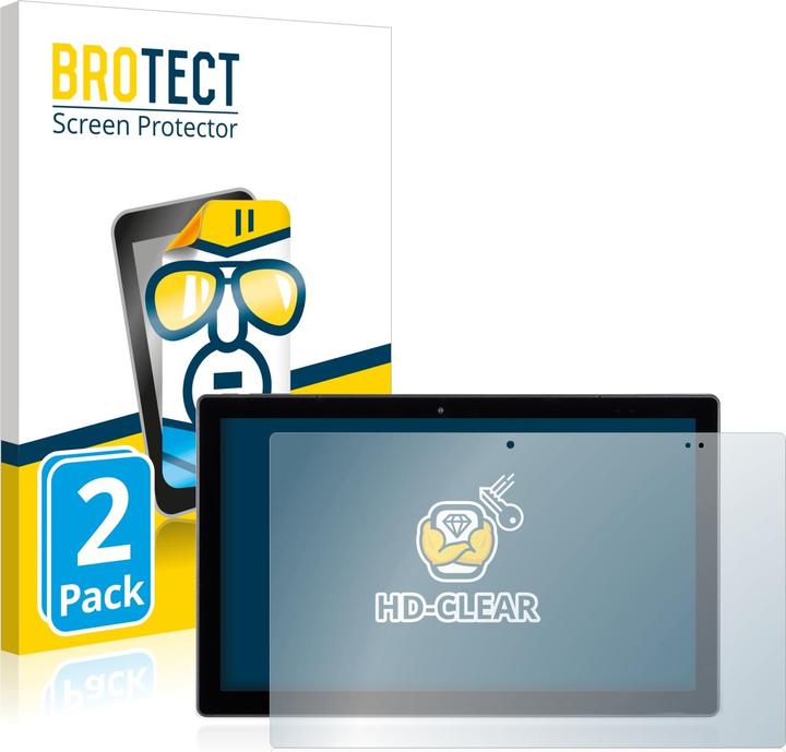 Actual product image BROTECT Screen Protector Clear (2 Piece, Terra Pad 1162 N4120 W11 Pro)