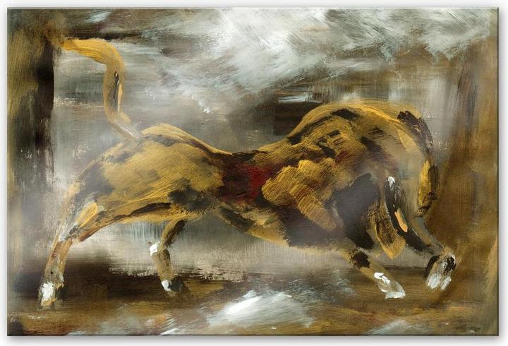 Image du produit Trenddeko Niksic - Le taureau d'or (120 x 75 cm)