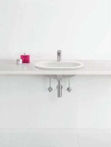 Image du produit Villeroy & Boch Vasque encastrée O.novo 56 cm blanc 41615601 (400 mm, 560 mm)