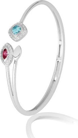 Produktbild Breuning ARMREIF - ED.TOP.HELL/E.ROSA TURMALIN/Brill. 0,24 Ct. H/si (585, - Gold)