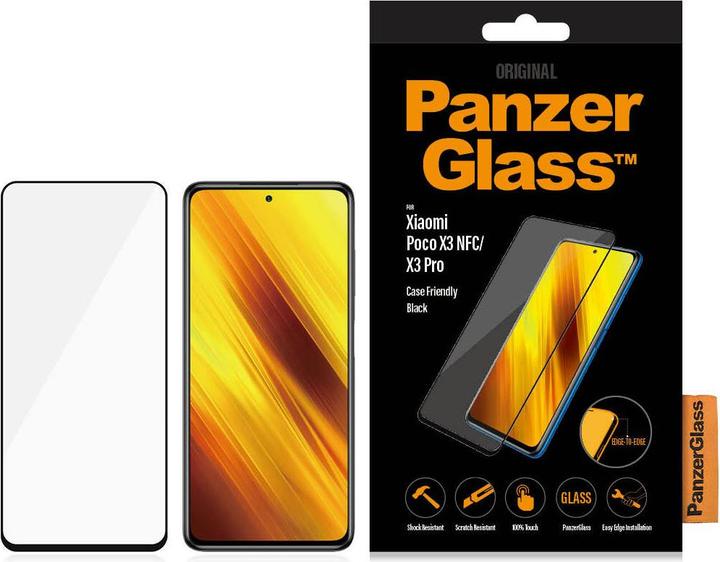 PanzerGlass Case Friendly (1 Stück, Xiaomi Poco X3 Pro, Xiaomi Poco X3)
