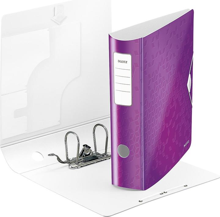 Actual product image Leitz Folder WOW Active 8.2 cm, Purple (A4, 82 mm, 1 Piece)