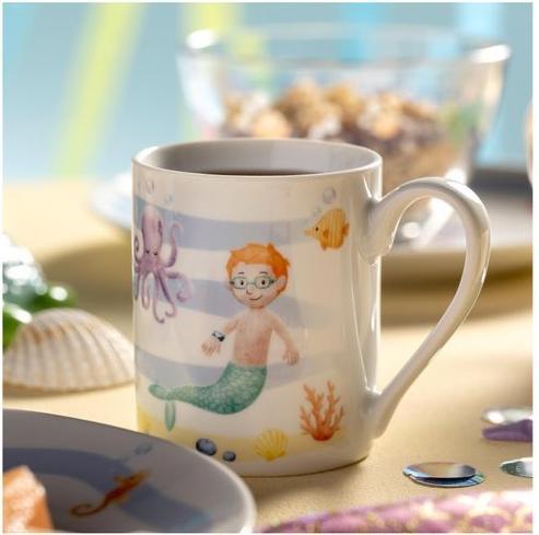 Actual product image Leonardo Avventura 3-piece children's tableware set, sea