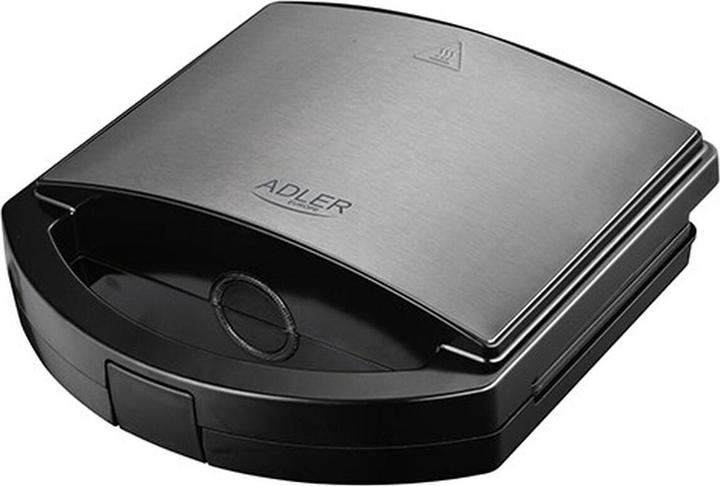 Produktbild Adler Sandwich Maker | AD 3069 | 750 W | Number of plates 1 | Black (EU-Stecker)