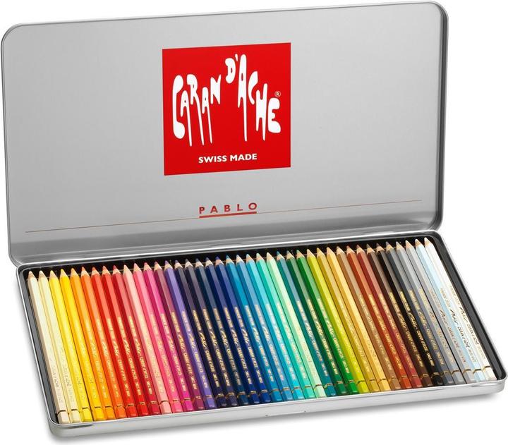 Produktbild Caran d'Ache Pablo Metallschachtel (Mehrfarbig, 40 x)