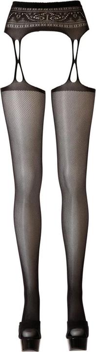 Actual product image Cottelli Collection Suspender and stockings one piece (L, XL)