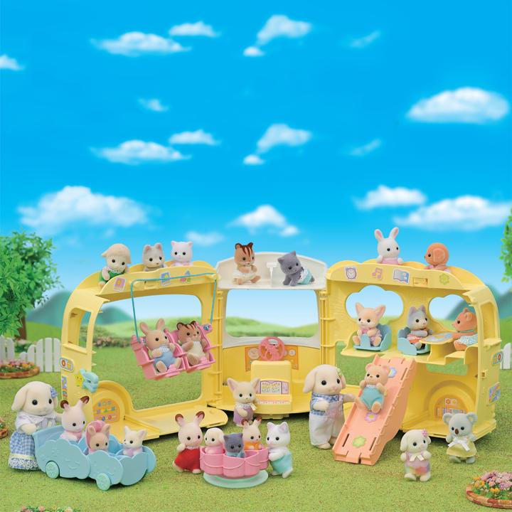 Image du produit Sylvanian Families Rainbow Fun Nursery Bus