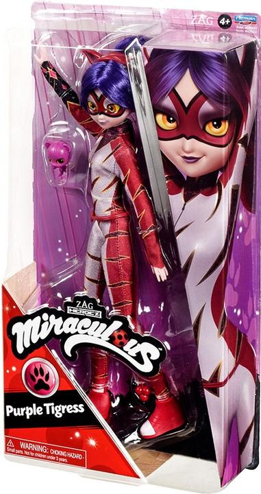 Produktbild Bandai Miraculous 26cm Purple Tigress Fashion Doll
