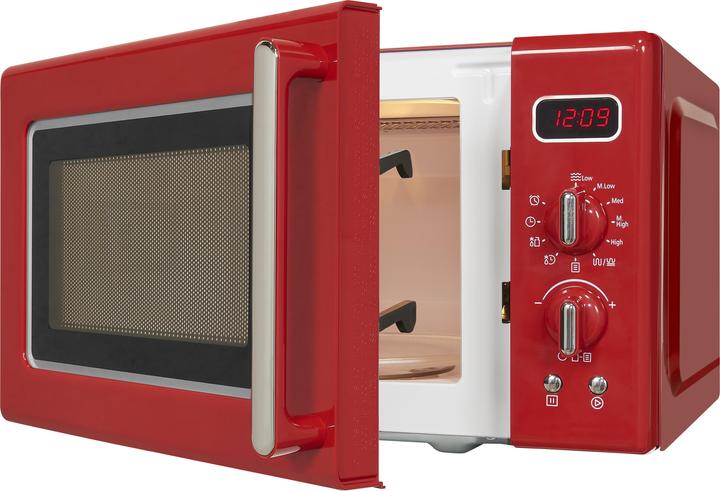 Actual product image Exquisit RMW720-3GDIG red Microwave 812764001 (20 l)