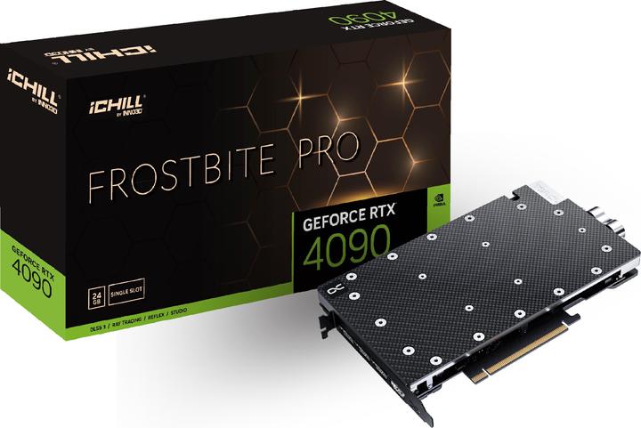 Actual product image Inno3D GeForce RTX 4090 iChill Frostbite Pro (24 GB)