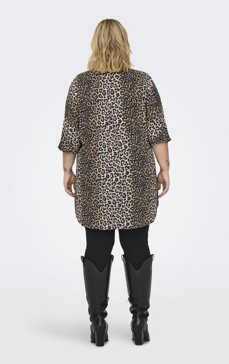 Immagine prodotto Only CARNOVA Kurzes Kleid Tunika mit halber Knopfleiste (46)