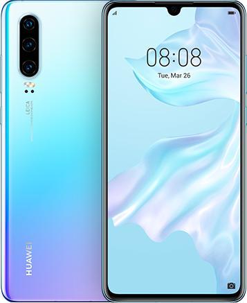 Huawei P30 (128 GB, Breathing Crystal, 6.10", Hybrid Dual SIM, 40 Mpx, 4G)