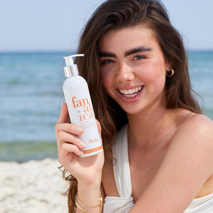 Actual product image Fleeky Self Tan Lotion (Self tanning cream, 200 ml)