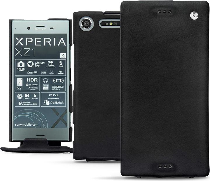 Actual product image Noreve Leather cover vertical (Sony Xperia XZ1)