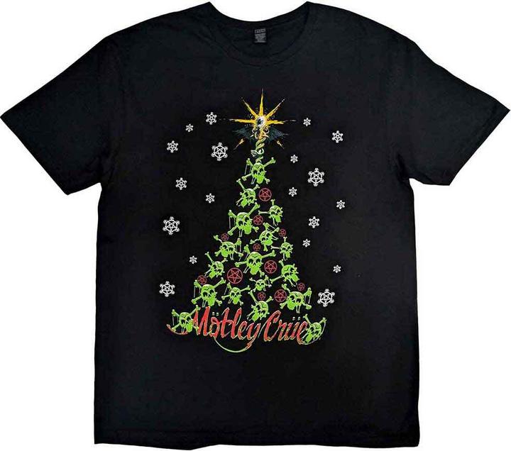 Motley Crue Erwachsene Xmas Crue TShirt