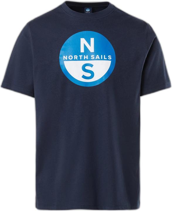 North Sails t-shirt it grosse logoaufdruck basic (M)