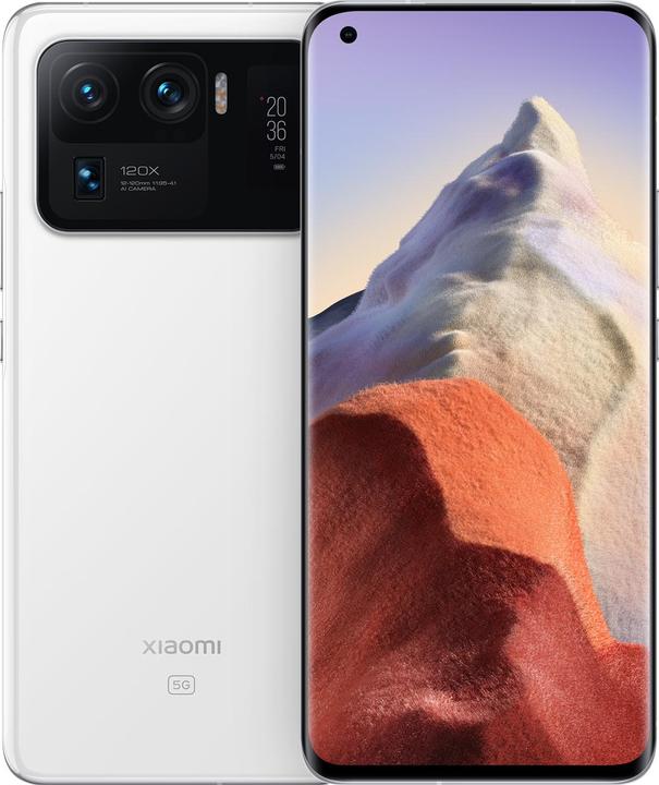 Xiaomi Mi 11 Ultra (256 GB, Ceramic White, 6.81", Dual SIM, 50 Mpx, 5G)