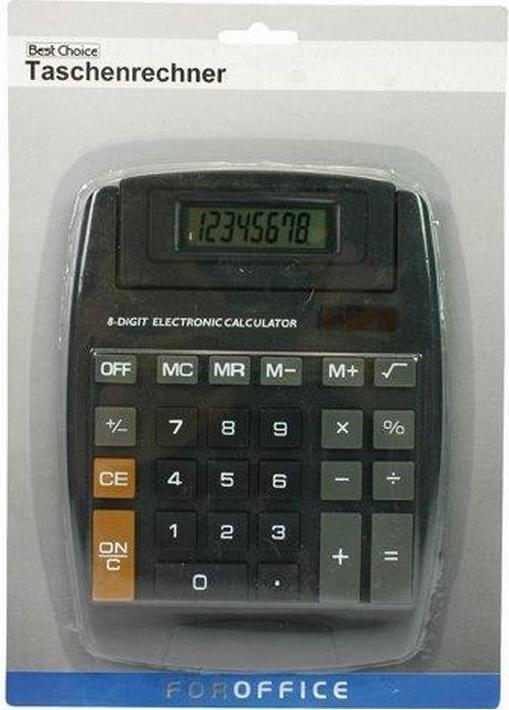Actual product image Best Choice Calculator (Batteries)
