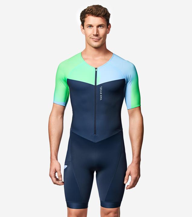 Actual product image Van rysel Kurzdistanz-Triathlon-Trisuit Für Herren, Kurze Ärmel (XXL)