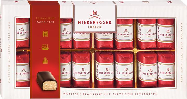 Niederegger Pralines classiques au massepain et au chocolat noir 200 g (240 g)
