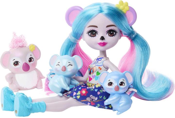 Actual product image Enchantimals Karalee Koala Familie