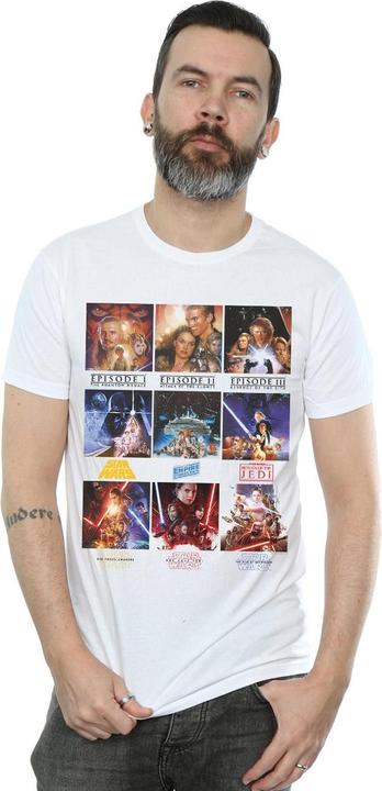 Image du produit Star Wars - T-shirt POSTER SAGA - Homme (S)