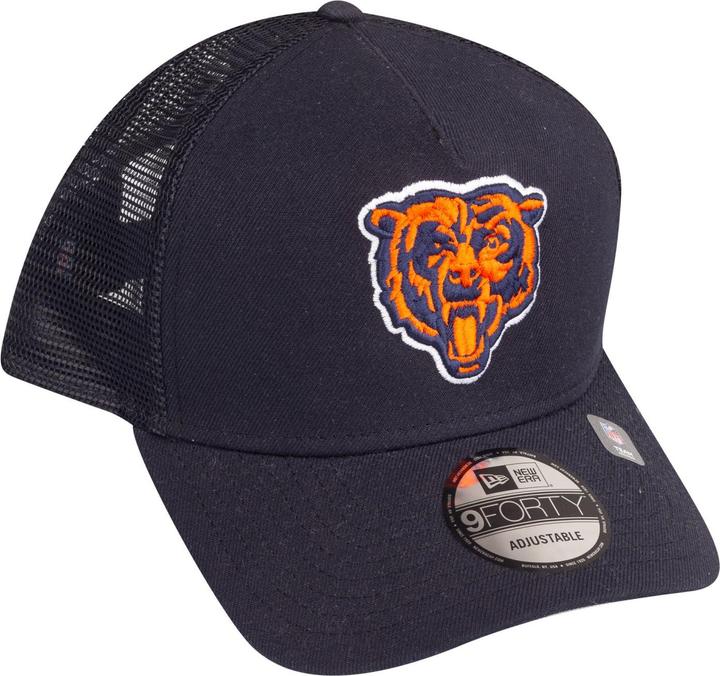 Produktbild New Era Snapback Mesh Trucker Cap - Chicago Bears Head Navy (One Size)