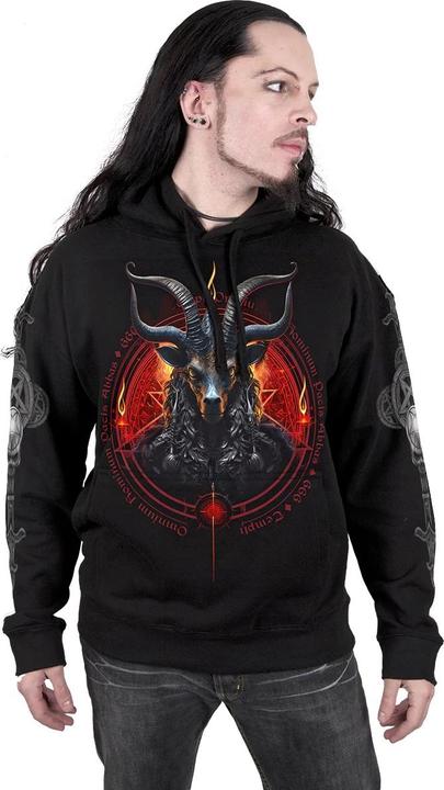 Immagine prodotto Spiral Felpa con Cappuccio Bafometto Adulto Unisex (M)
