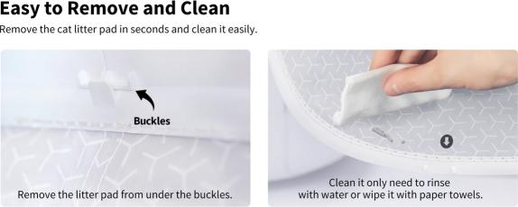Actual product image Petkit Cylinder mat