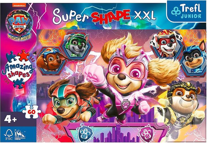 Produktbild Trefl Junior Super Shape XXL - Paw Patrol Film (60 Teile)