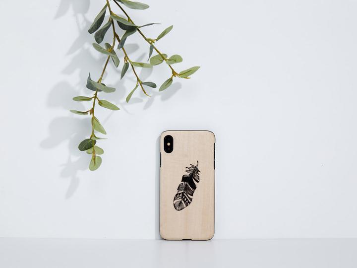 Immagine prodotto Man&Wood Custodia per smartphone iPhone XS Max nero indiano (Apple iPhone XS Max)
