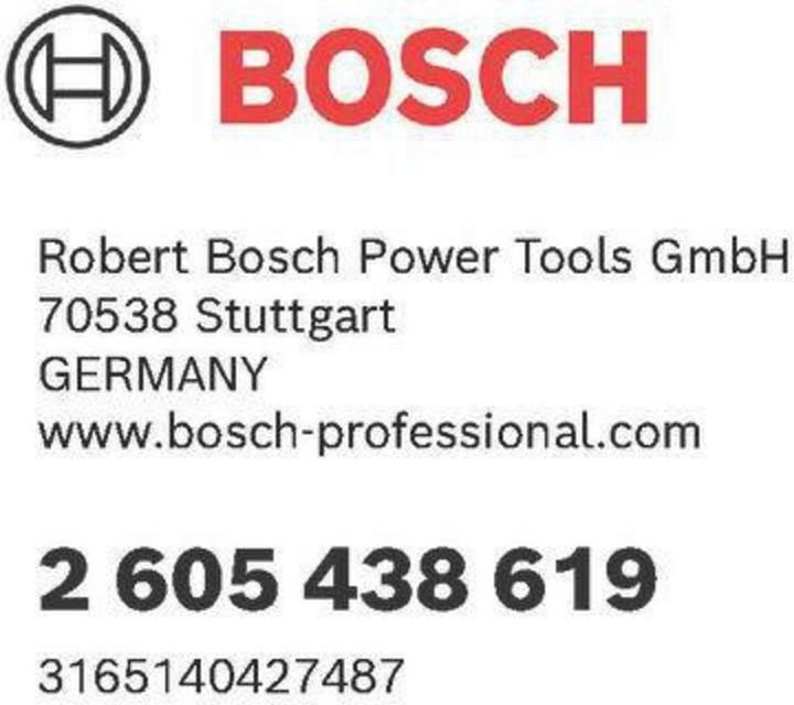 Produktbild Bosch Professional Zubehör Kunststoffkoffer, 360 x 480 x 131 mm passend zu GWS 11-125 CIH GWS 15-125 CIH (1 Teile)