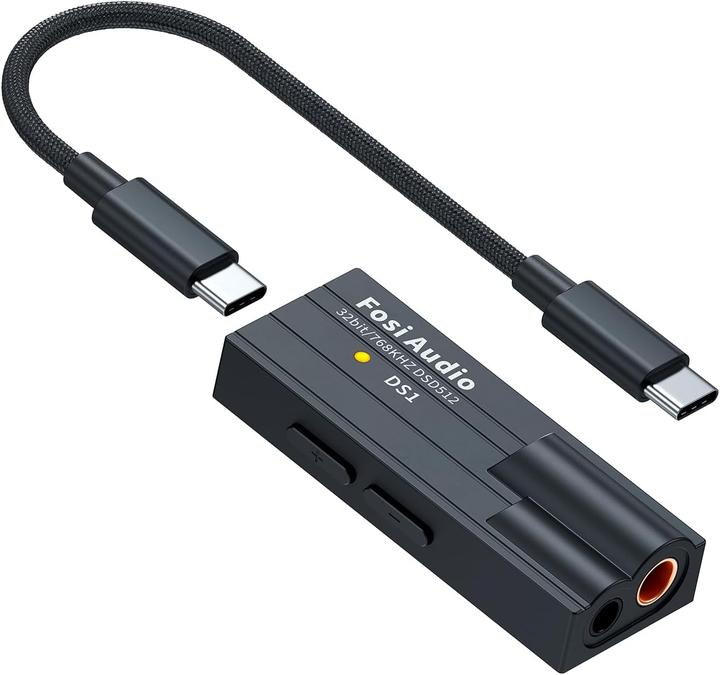 Immagine prodotto Fosi Audio DS1, 32-Bit/768 kHz DAC und Kopfhörerverstärker