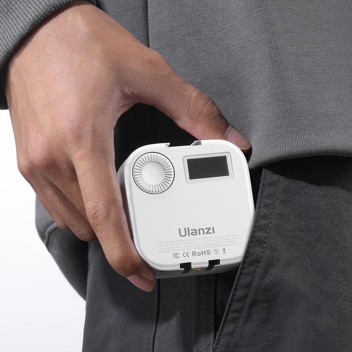 Produktbild Ulanzi U60 RGB Pocket light with U mount White (Videoleuchte)
