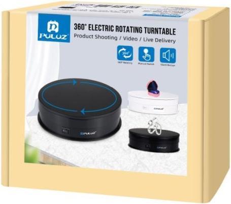Actual product image Puluz 360° Electric turntable (Further accessories)