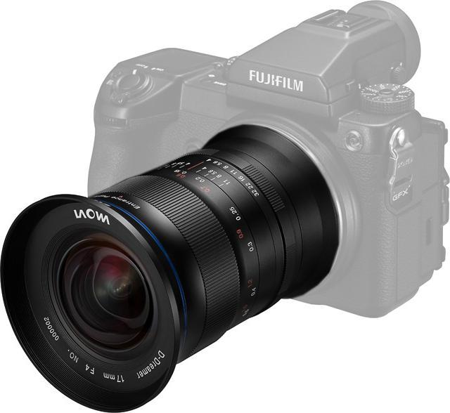 Actual product image Venus Optic Laowa 17mm f/4 Zero-D Fu GFX (Fujifilm G, Medium format)