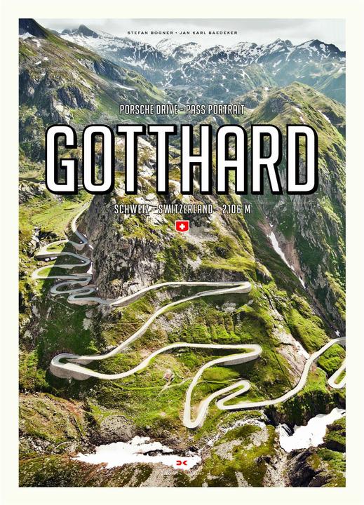 Produktbild Porsche Drive - Pass Portrait - Gotthard (Deutsch, Englisch, Stefan Bogner, 2019)