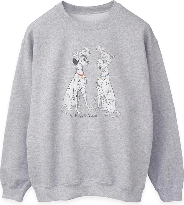 101 Dalmatians Pongo And Perdita Sweatshirt (XS)
