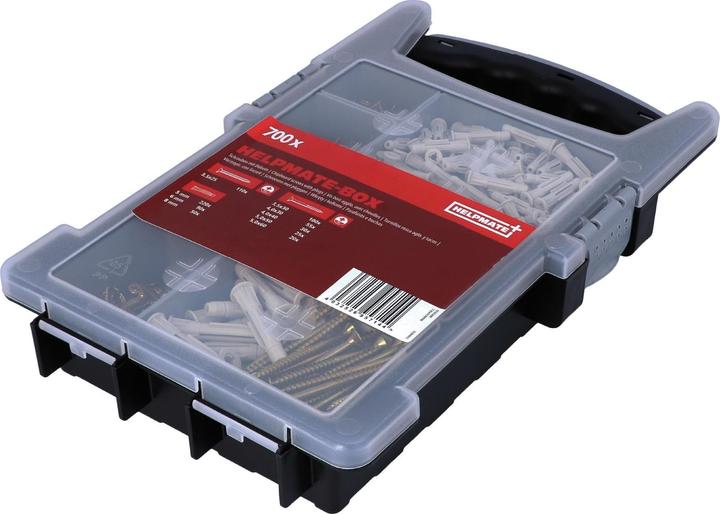 Produktbild Helpmate Schrauben und Dübel Set (700 Schrauben pro Stück)
