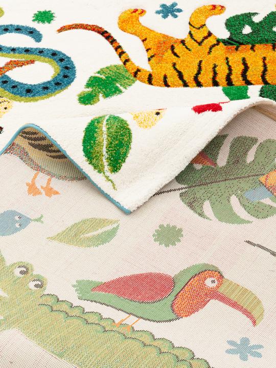 Actual product image Pergamon Children carpet Maui Kids jungle (120 x 170 cm)