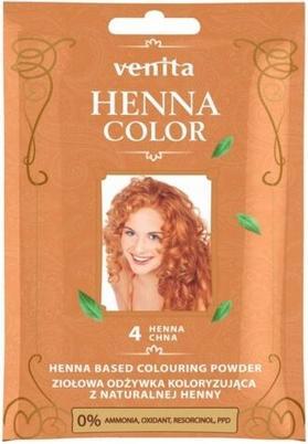 Venita - Henna Colour Herbal Coloring Conditioner From Natural Henna 4 Henna Chna 25G