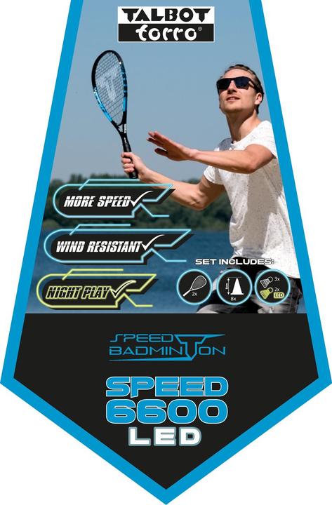 Produktbild Talbot Torro Speedbadminton Set 6600 LED