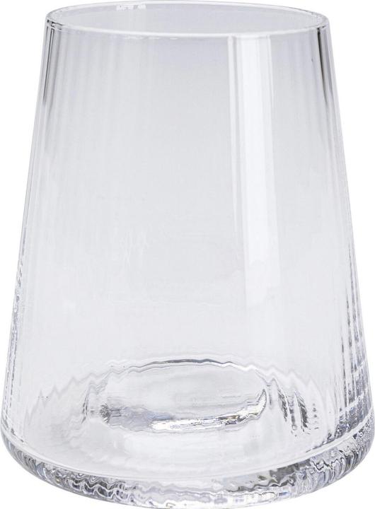Produktbild Kare Design Wasserglas Riffle 11cm (0.44 l)