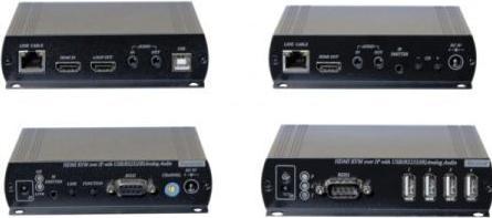 Dexlan Extender KVM Over IP, jusqu'à 150 m, HDMI / USB, kit