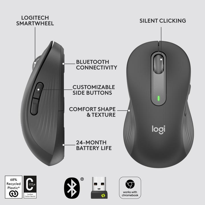 Actual product image Logitech Signature M650 L Left (Wireless)