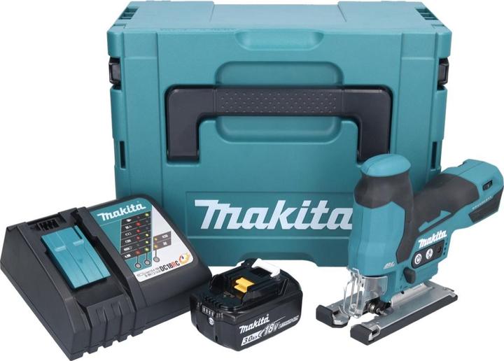 Image du produit Makita DJV 185 RF1J Battery Pendulum Hoist Jigsaw 18 V Brushless + 1x Battery 3,0 Ah + Charger + Makpac