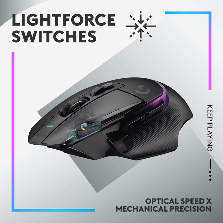 Actual product image Logitech G G502 X Plus (Wireless)